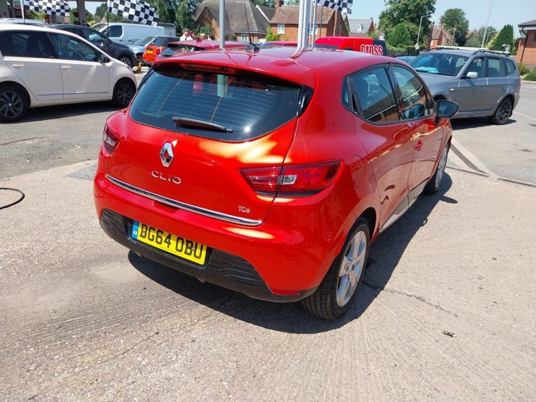 Renault Clio Dynamique Medianav Energy Tce Ss DG64OBU Red #5