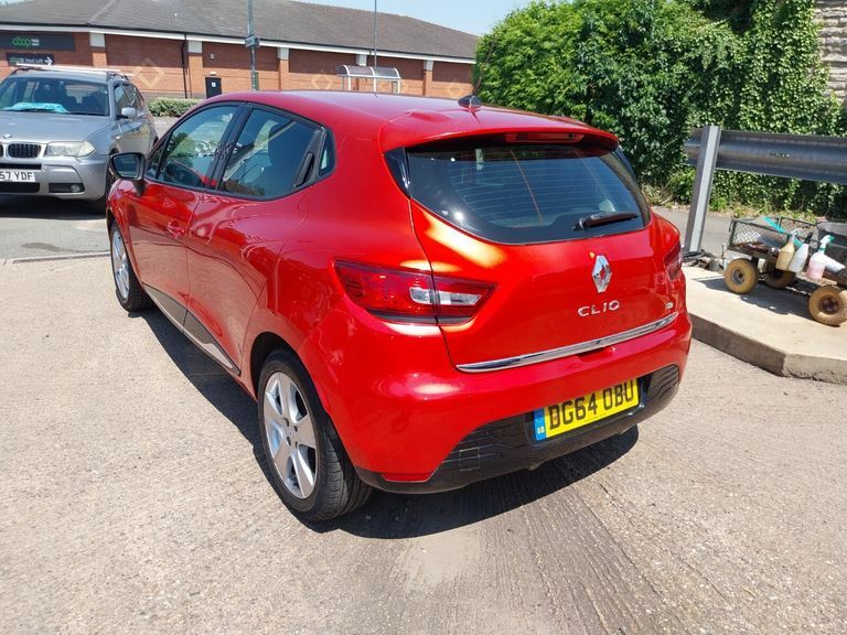 Renault Clio Dynamique Medianav Energy Tce Ss DG64OBU Red #4