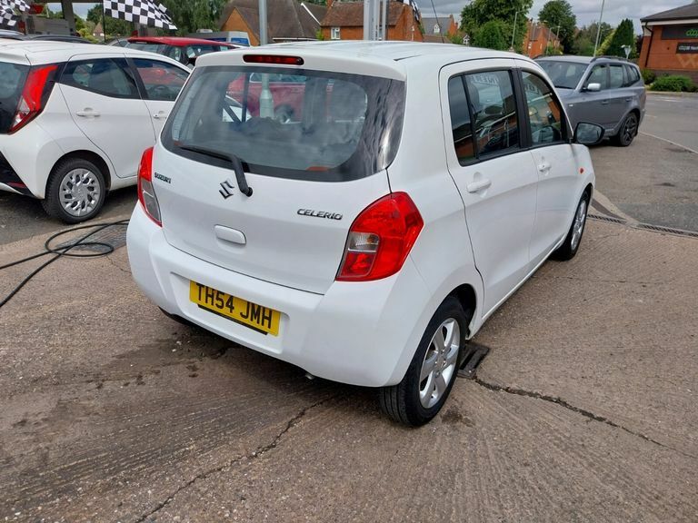 Suzuki Celerio Sz3 Dualjet White #5