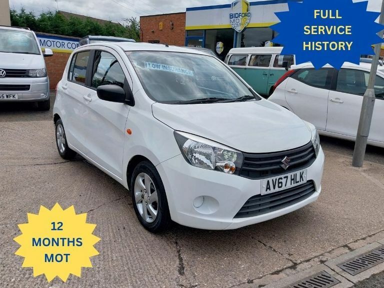 Suzuki Celerio Sz3 Dualjet White