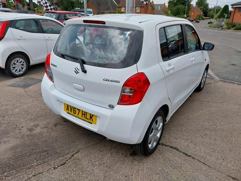 Suzuki Celerio Sz3 Dualjet AV67HLK White #5