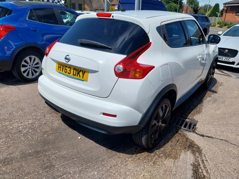 Nissan Juke N-tec White #5