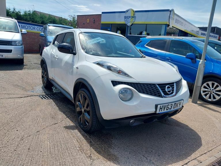 Nissan Juke N-tec White #2