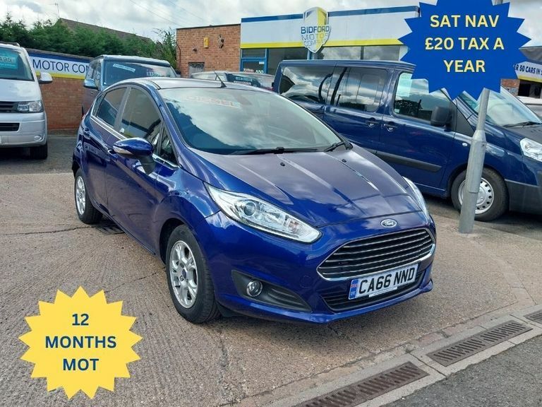 Ford Fiesta Titanium Econetic Tdci Blue