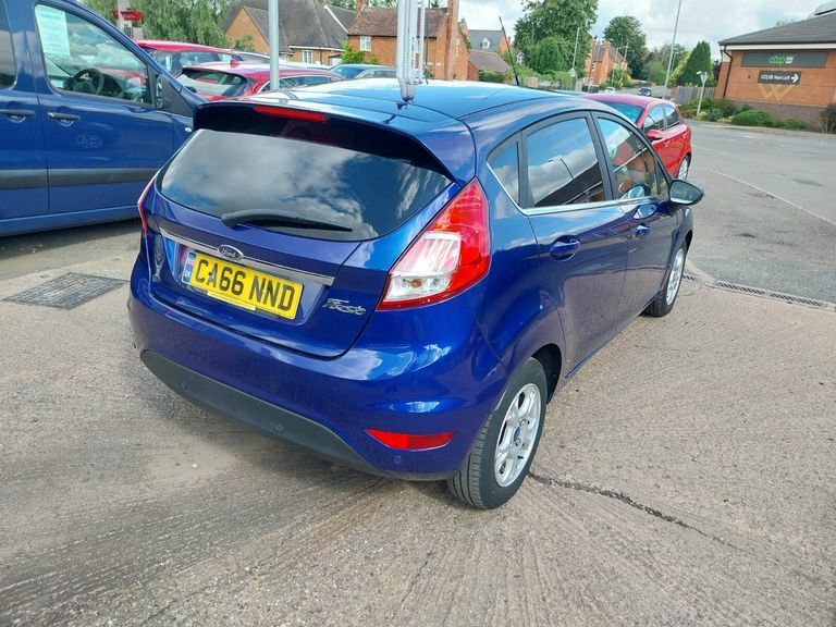 Ford Fiesta Titanium Econetic Tdci Blue #5