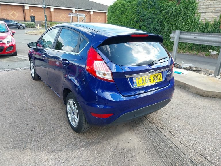 Ford Fiesta Titanium Econetic Tdci Blue #4