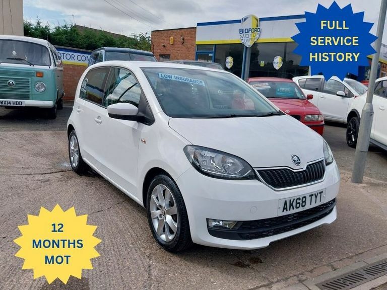 Skoda Citigo Se L Greentech Mpi AK68TYT White