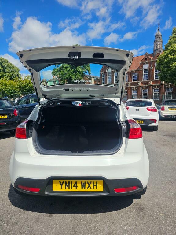 Kia RIO Hatchback 1.25 2 Euro 5 201414 White #6