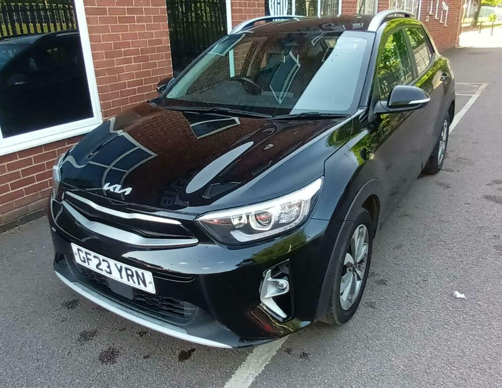 Kia Stonic 1.0 T-gdi 2 Euro 6 Ss GF23YRN Black #2