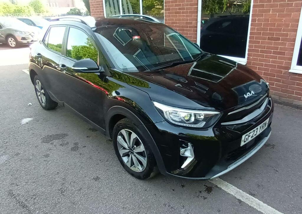 Kia Stonic 1.0 T-gdi 2 Euro 6 Ss GF23YRN Black #5