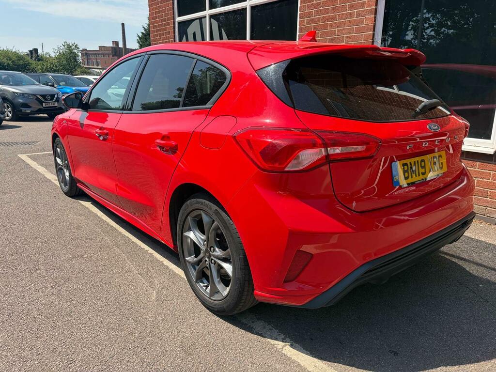 Ford Focus 1.0T Ecoboost St-line Euro 6 Ss BM19XRG Red #6
