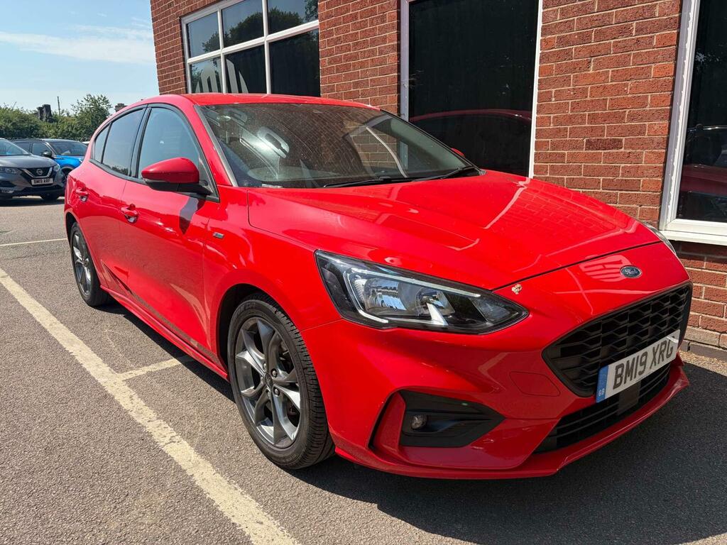 Ford Focus 1.0T Ecoboost St-line Euro 6 Ss BM19XRG Red #5