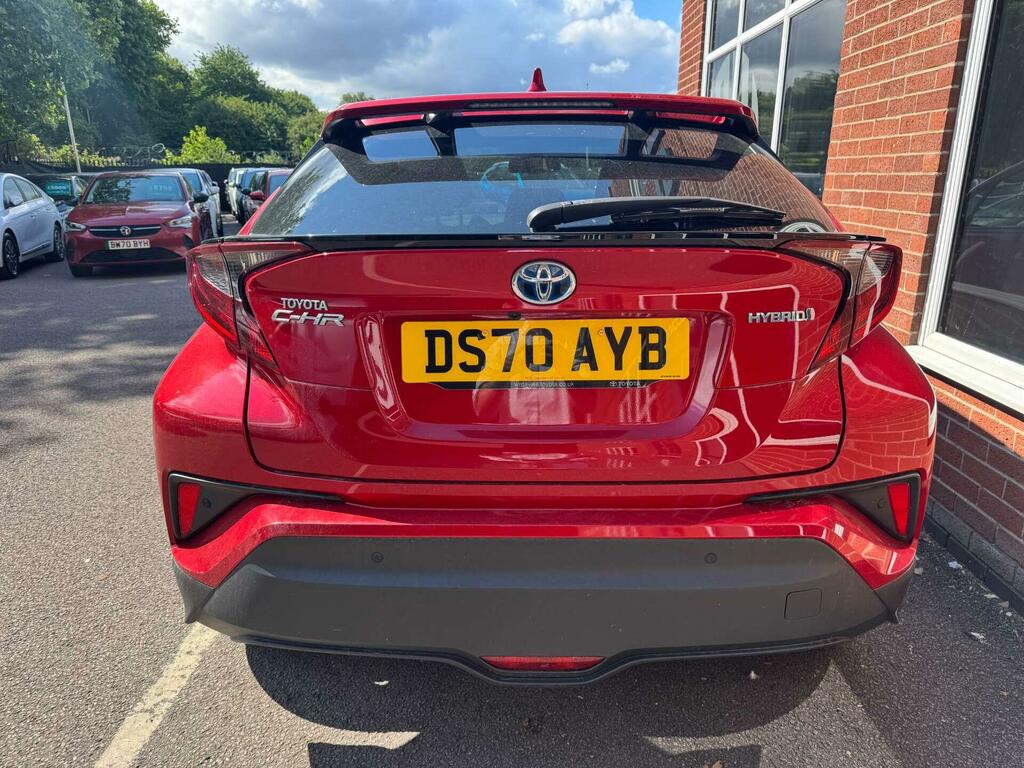 Toyota C-Hr 1.8 Vvt-h Design Cvt Euro 6 Ss DS70AYB Red #4