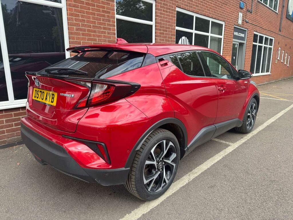 Toyota C-Hr 1.8 Vvt-h Design Cvt Euro 6 Ss DS70AYB Red #3
