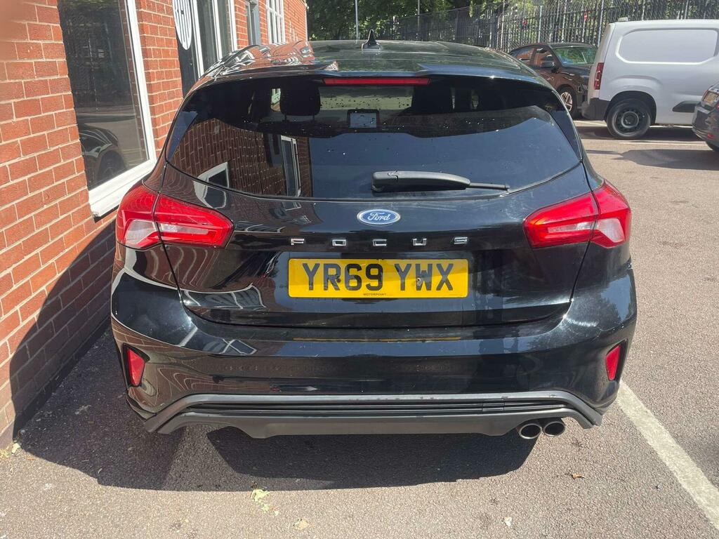 Ford Focus 1.0T Ecoboost St-line Euro 6 Ss YR69YWX Black #3
