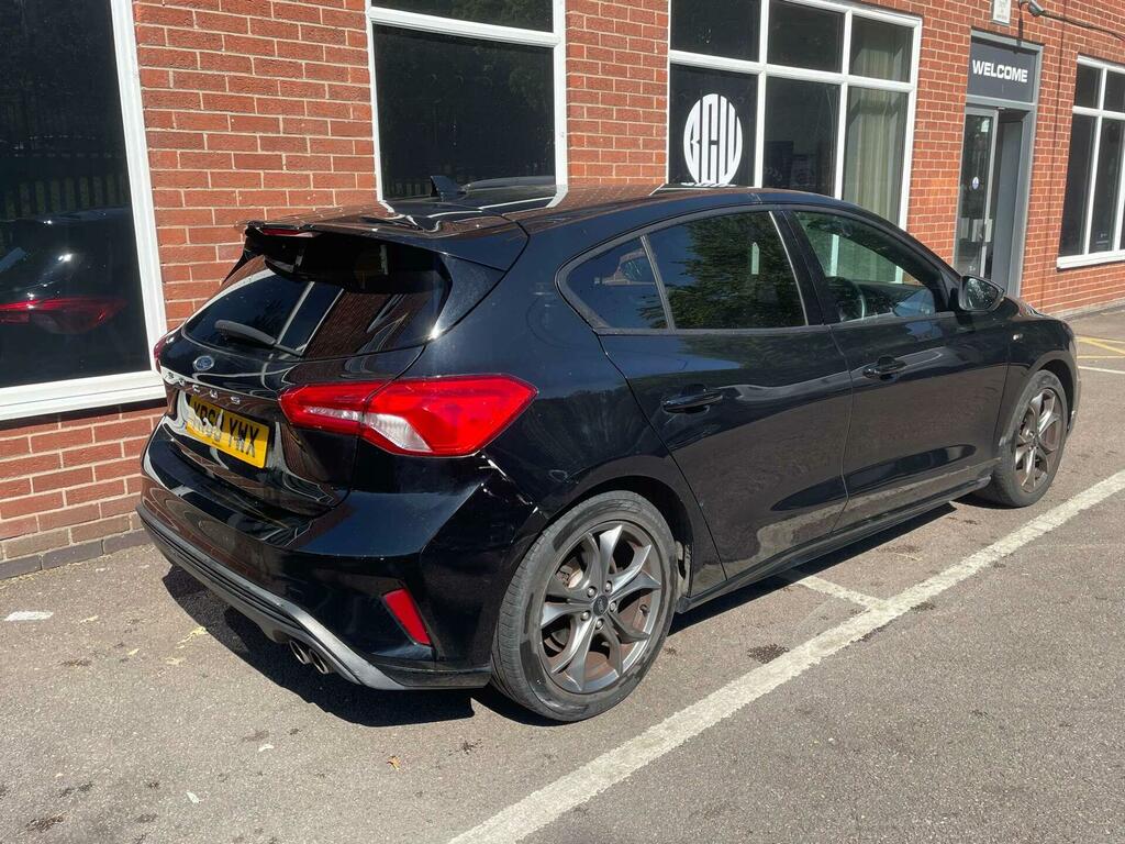 Ford Focus 1.0T Ecoboost St-line Euro 6 Ss YR69YWX Black #5