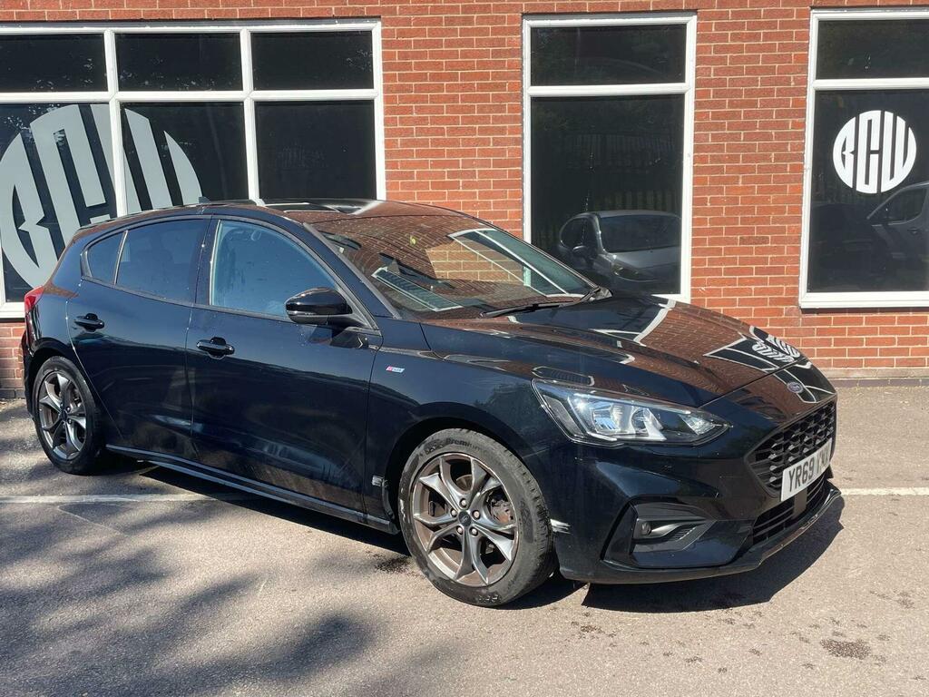 Ford Focus 1.0T Ecoboost St-line Euro 6 Ss YR69YWX Black