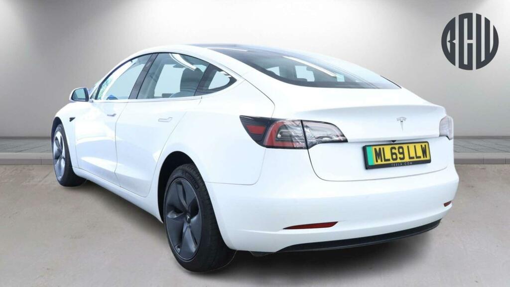 Tesla Model 3 Standard Range Plus Rwd ML69LLW White #3