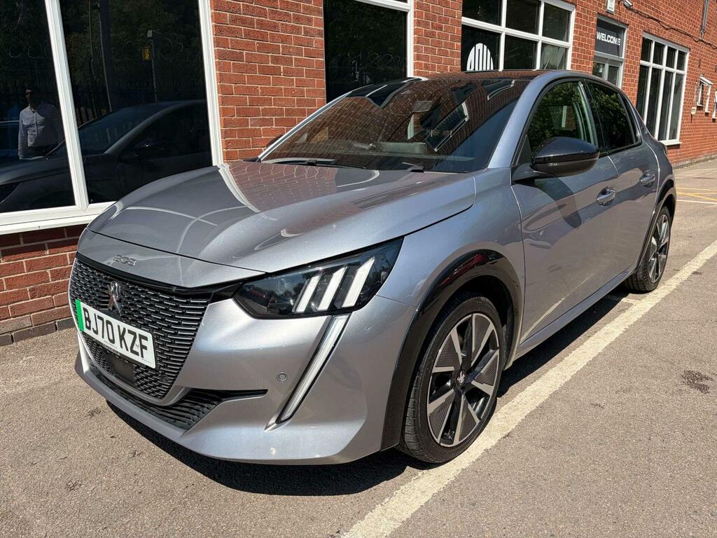 Peugeot e-208 50Kwh Gt Line Grey #4