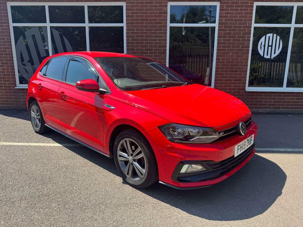 Volkswagen Polo 1.0 Tsi R-line Euro 6 Ss Red