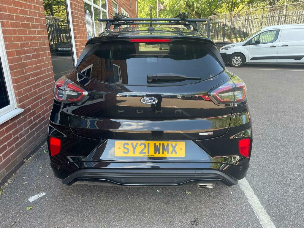 Ford Puma 1.0T Ecoboost Mhev St-line Euro 6 Ss SY21WMX Black #4