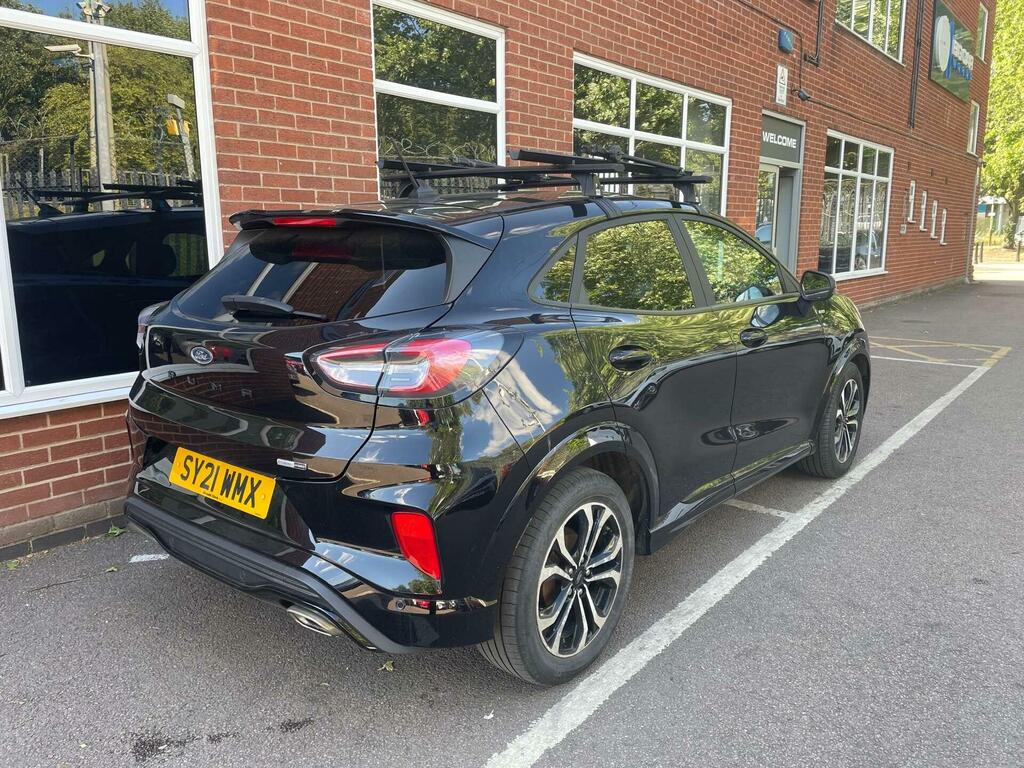 Ford Puma 1.0T Ecoboost Mhev St-line Euro 6 Ss SY21WMX Black #3