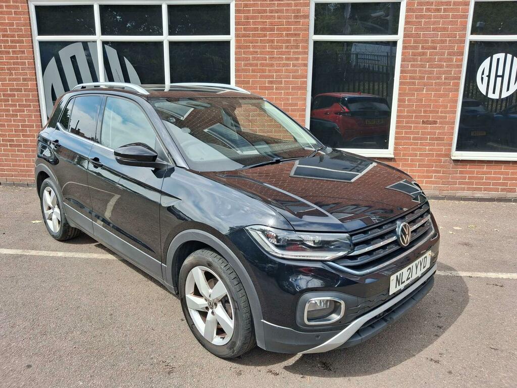 Volkswagen T-Cross 1.0 Tsi Sel Euro 6 Ss NL21YYD Black