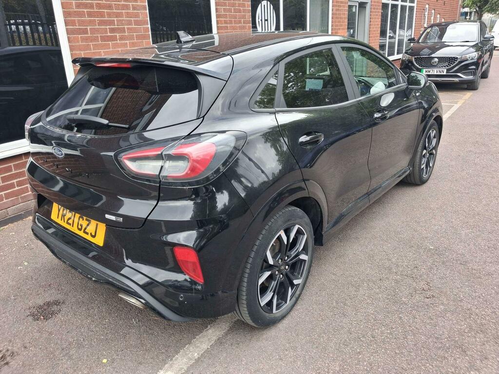 Ford Puma 1.0T Ecoboost Mhev St-line X Euro 6 Ss YR21GZJ Black #4