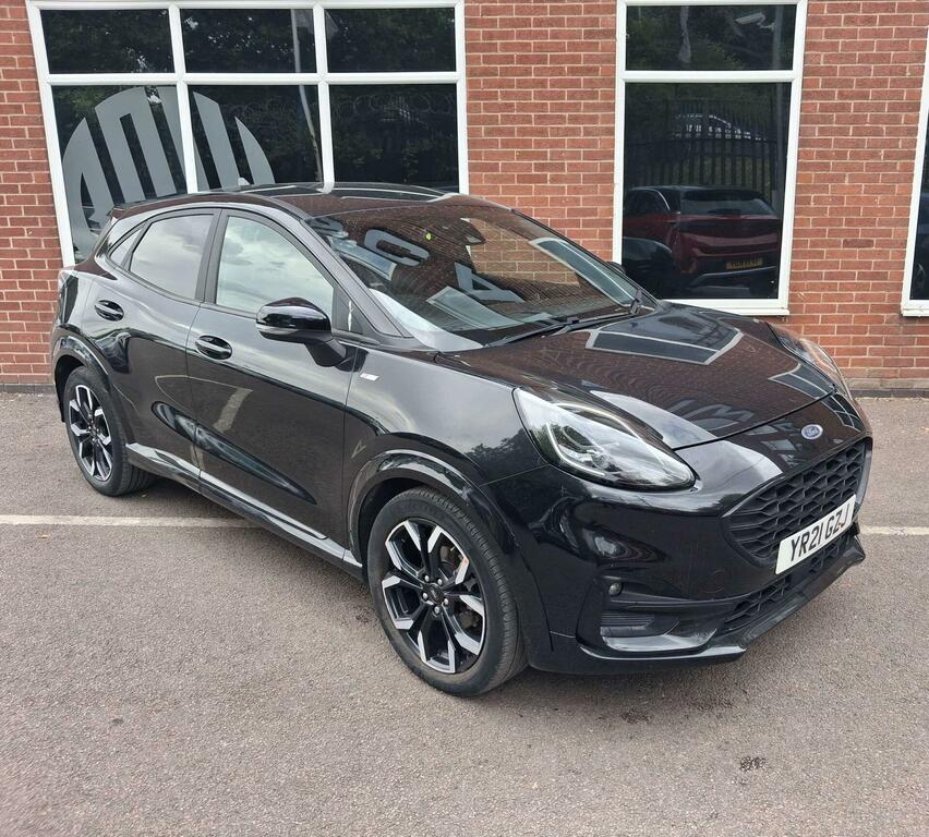 Ford Puma 1.0T Ecoboost Mhev St-line X Euro 6 Ss YR21GZJ Black
