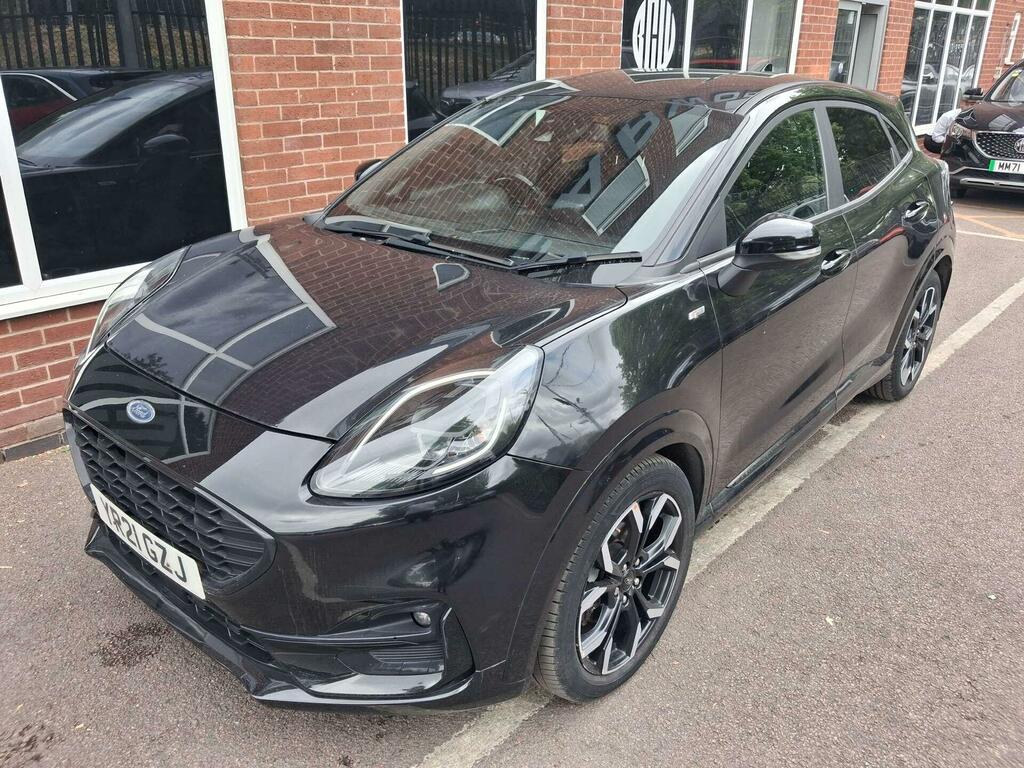 Ford Puma 1.0T Ecoboost Mhev St-line X Euro 6 Ss YR21GZJ Black #5