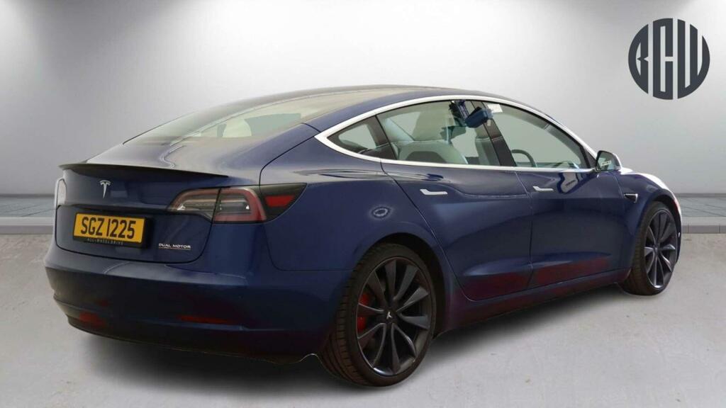 Tesla Model 3 Performance Blue #4