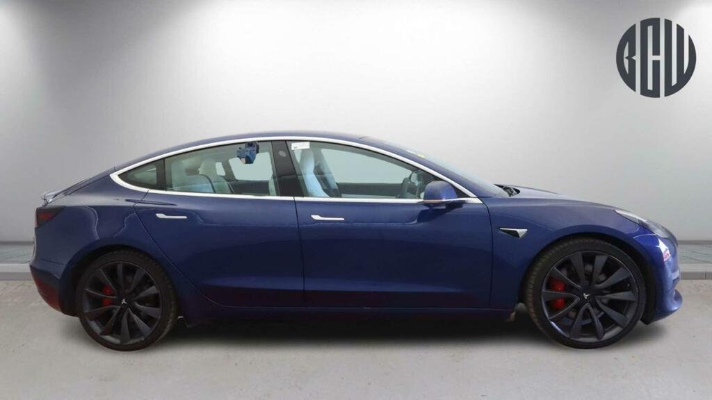 Tesla Model 3 Performance Blue #5