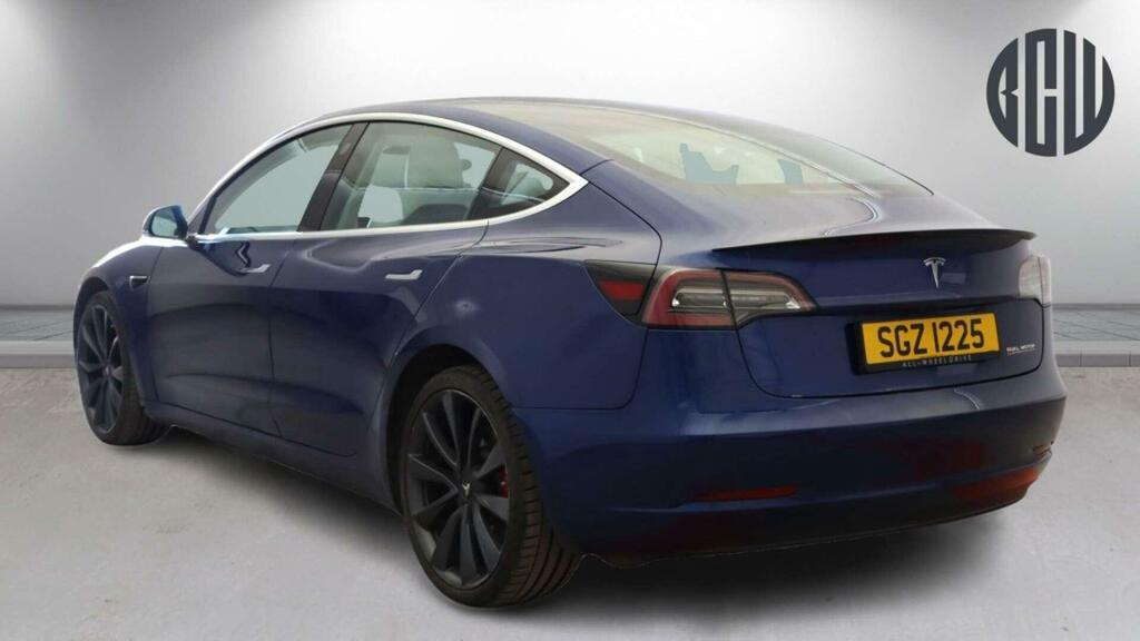 Tesla Model 3 Performance Blue #3