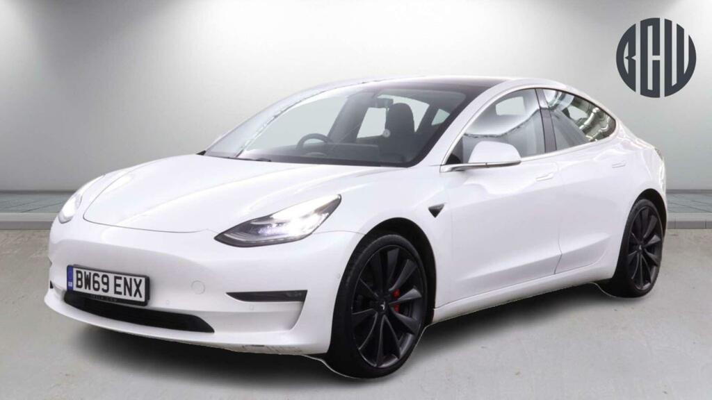 Tesla Model 3 Performance White #2