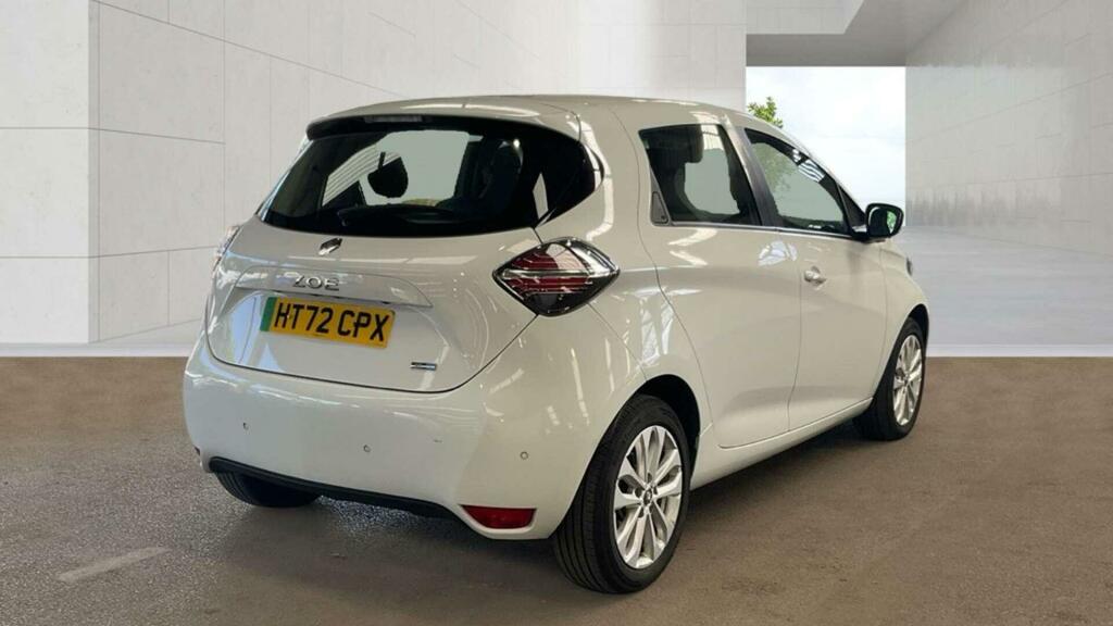 Renault Zoe Se White #4