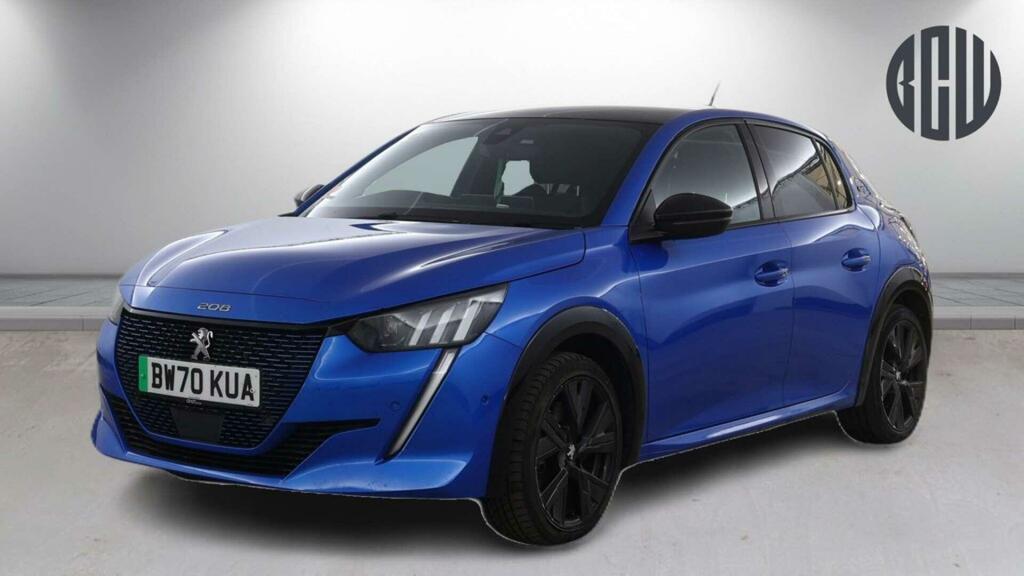 Peugeot e-208 Gt Blue #2