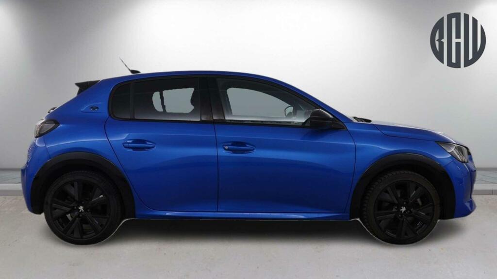 Peugeot e-208 Gt Blue #5