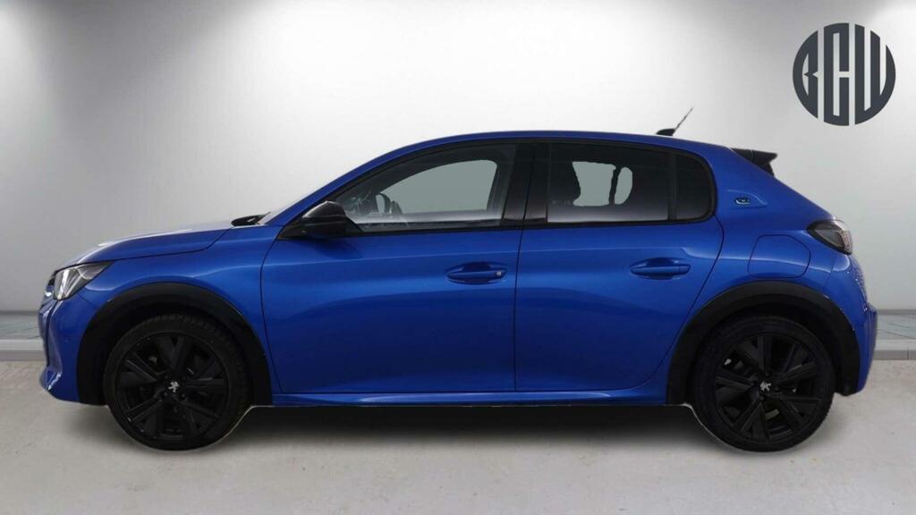 Peugeot e-208 Gt Blue #6