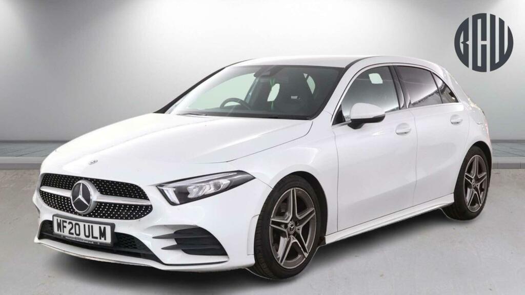 Mercedes-Benz A Class Amg Line White #2