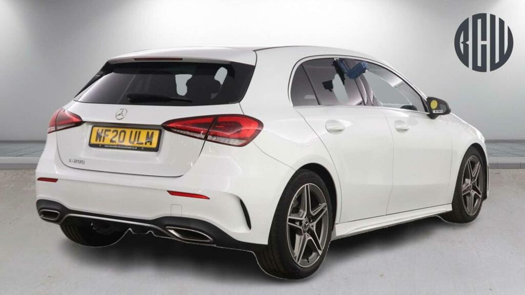 Mercedes-Benz A Class Amg Line White #4