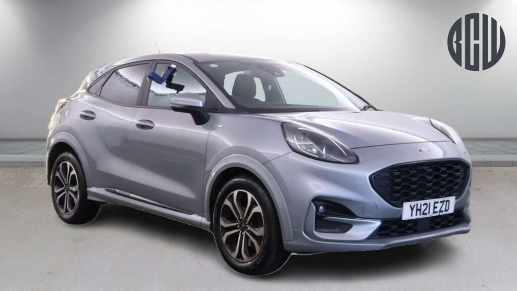 Ford Puma St-line Silver