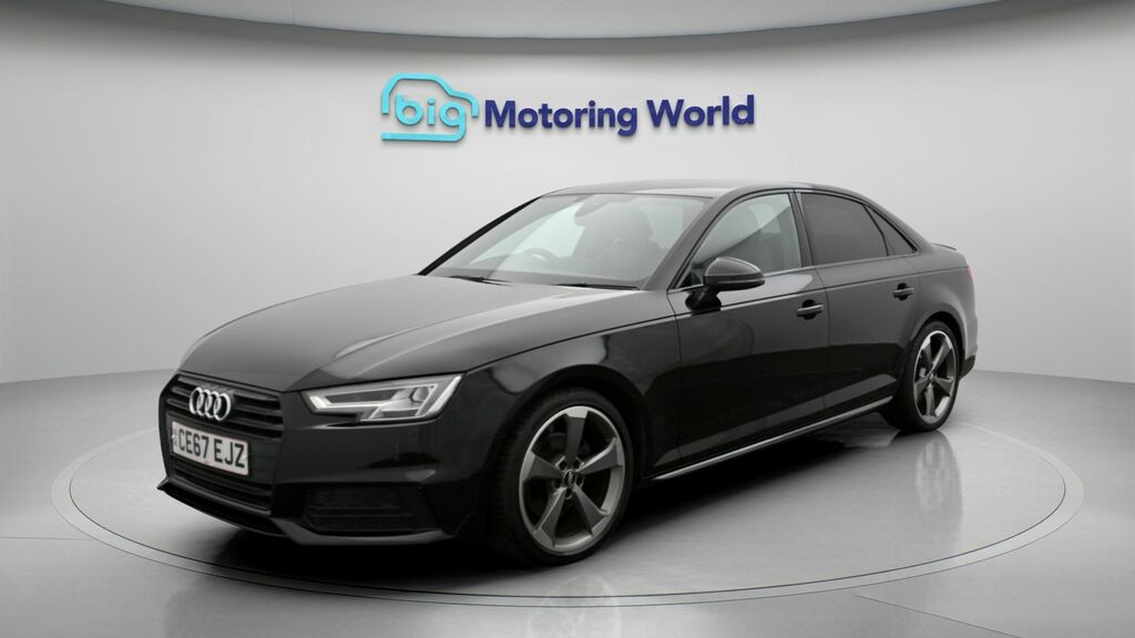 Audi A4 Black Edition Black #3