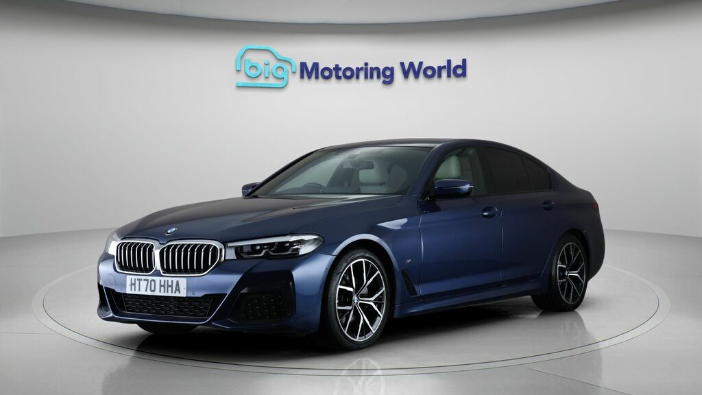 BMW 5 Series M Sport HT70HHA Blue #3