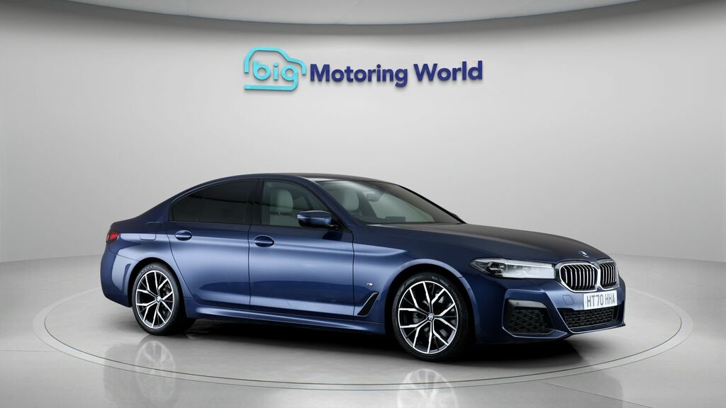 BMW 5 Series M Sport HT70HHA Blue