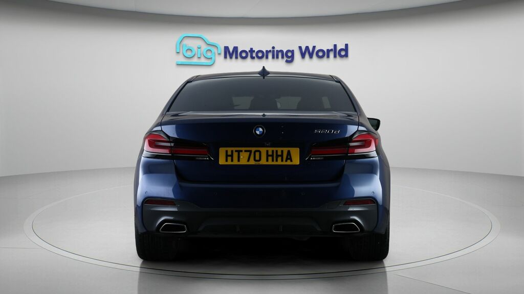 BMW 5 Series M Sport HT70HHA Blue #6