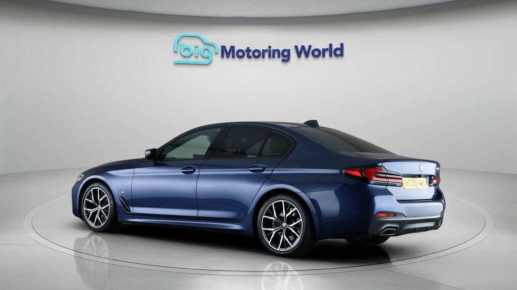 BMW 5 Series M Sport HT70HHA Blue #5
