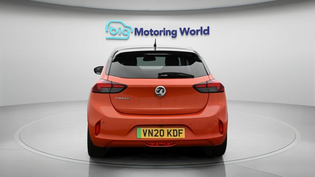 Vauxhall Corsa-e Elite Nav VN20KDF Orange #6