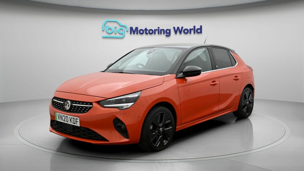 Vauxhall Corsa-e Elite Nav VN20KDF Orange #3