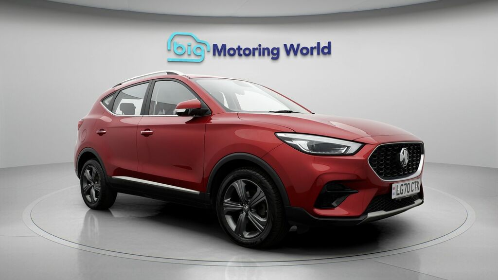 MG ZS Excite Red