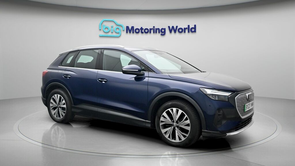 Audi Q4 E Tron Sport Blue